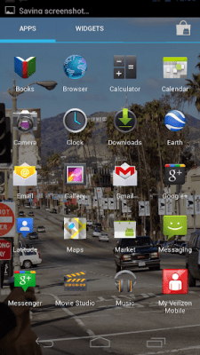 Screenshot of the application Transparent screen - #2