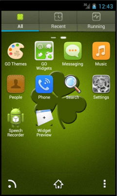 Screenshot of the application Next Theme Go Launcher Ex - #3
