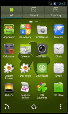 Screenshot of the application Next Theme Go Launcher Ex - #4