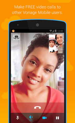Screenshot of the application Vonage Mobile Call Video Text - #3