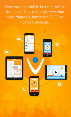 Screenshot of the application Vonage Mobile Call Video Text - #6