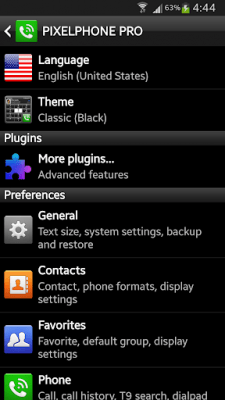 Screenshot of the application PP Theme - Classic Black - #6