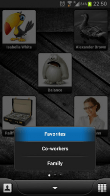 Screenshot of the application PP Theme – Black Blue - #2