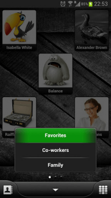 Screenshot of the application PP Theme – Black Green - #4