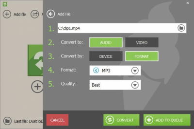 Screenshot of the application IceCream Media Converter - #2