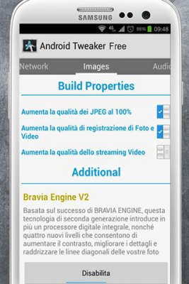 Screenshot of the application Android Tweaker (FREE) - #3