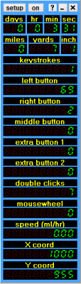 Screenshot of the application Mousotron - #2