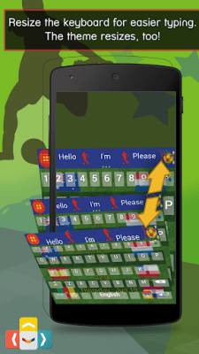 Screenshot of the application World Cup Live Online Keyboard - #3