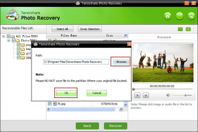 Screenshot of the application Photo Recovery - #4