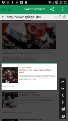 Screenshot of the application EverClip - #2