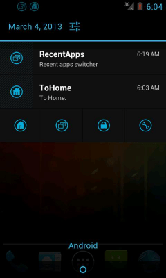 Screenshot of the application My Home Button - #3