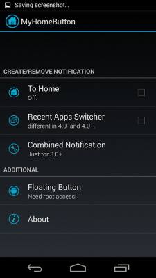 Screenshot of the application My Home Button - #6