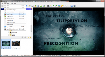 Screenshot of the application MegaView - #3