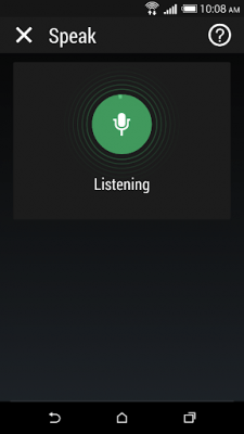 Screenshot of the application HTC Speak-NB package - #2