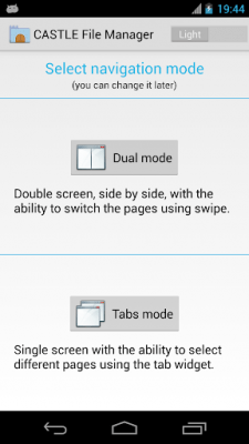 Screenshot of the application CASTLE File Manager - #11