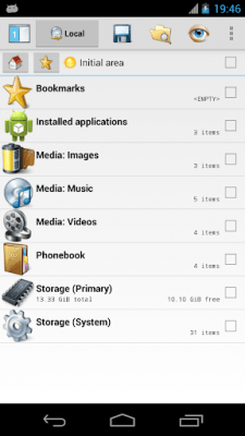 Screenshot of the application CASTLE File Manager - #14