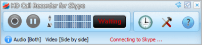 Screenshot of the application HD Call Recorder for Skype - #4
