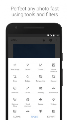 Screenshot of the application Snapseed - #2