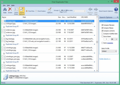 Screenshot of the application Ace Utilities - #2