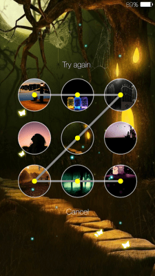Screenshot of the application Butterfly locksreen - #3