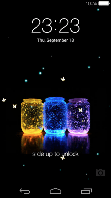 Screenshot of the application Butterfly locksreen - #5