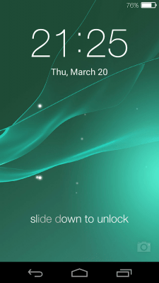 Screenshot of the application XZ live locker - #17