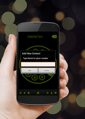 Screenshot of the application Neon Old Phone Dialer - #2