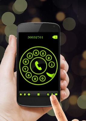 Screenshot of the application Neon Old Phone Dialer - #3