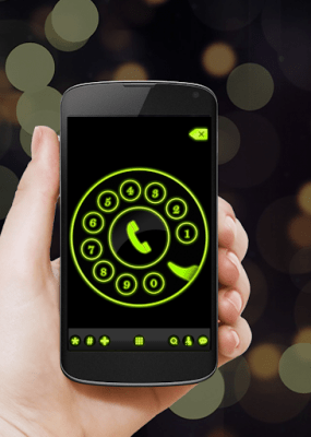 Screenshot of the application Neon Old Phone Dialer - #7