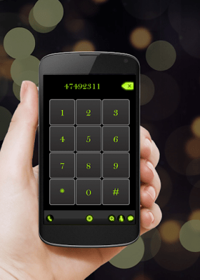 Screenshot of the application Neon Old Phone Dialer - #20