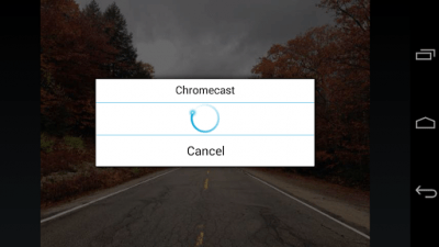 Screenshot of the application ES Chromecast plugin - #4