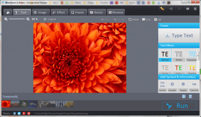 Screenshot of the application WonderFox Photo Watermark - #2