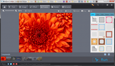 Screenshot of the application WonderFox Photo Watermark - #5