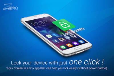 Screenshot of the application ZERO Lock Screen - #2