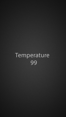 Screenshot of the application Finger Body Temperature Prank - #14