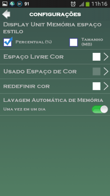 Screenshot of the application Memory Booster for Android - #5