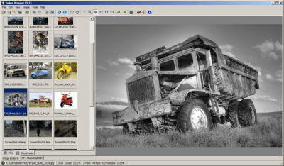 Screenshot of the application Vallen JPegger - #2
