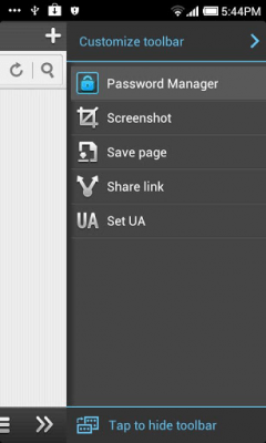 Screenshot of the application Boat Password Manager Add-on - #2