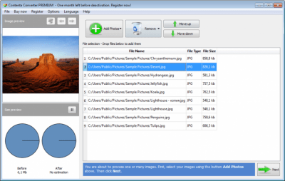 Screenshot of the application Contenta-Converter Premium - #4