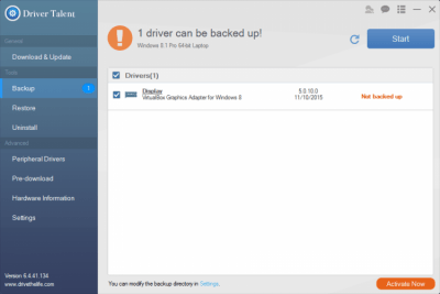 Screenshot of the application Driver Talent (DriveTheLife) - #2