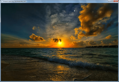 Screenshot of the application Simple BPG Image viewer - #2