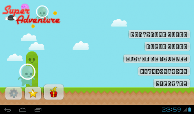 Screenshot of the application Super Adventure - #5
