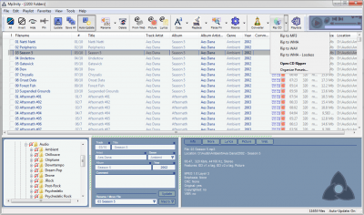 Screenshot of the application Mp3nity - #2