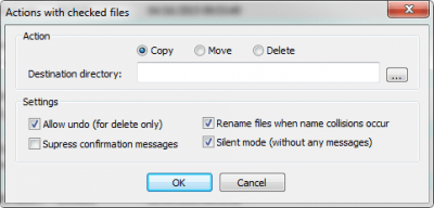 Screenshot of the application Duplicate Checker - #3