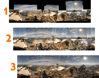 Screenshot of the application AutoStitch - #2