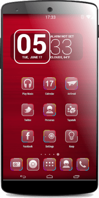 Screenshot of the application KitKat HD Launcher Theme icons - #6