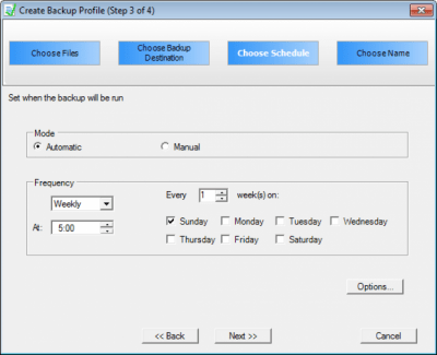 Screenshot of the application TrueSafe Personal Edition - #3