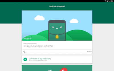 Screenshot of the application Phound! - #4