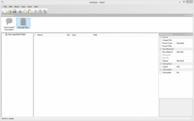 Screenshot of the application Silver Key - #2