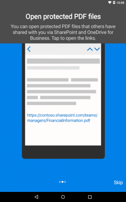 Screenshot of the application Azure Information Protection - #2